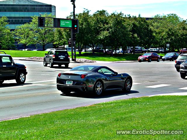 Ferrari California spotted in Greenwood, Colorado