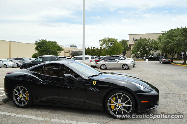 Ferrari California spotted in Dallas, Texas