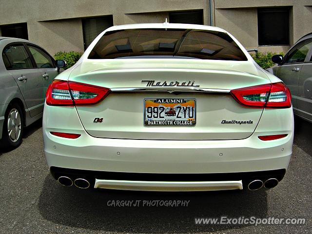 Maserati Quattroporte spotted in Greenwood, Colorado