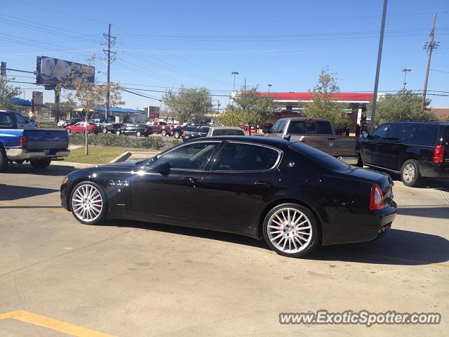 Maserati Quattroporte spotted in Oklahoma City, Oklahoma