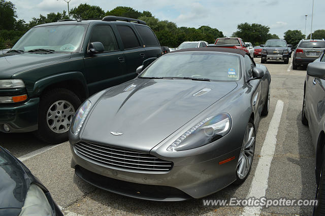 Aston Martin Virage spotted in Dallas, Texas