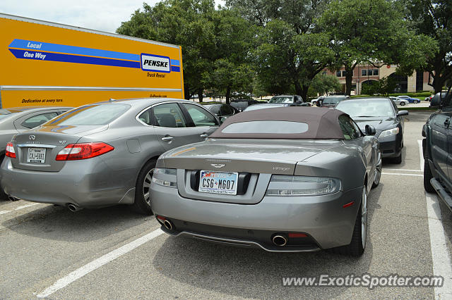 Aston Martin Virage spotted in Dallas, Texas