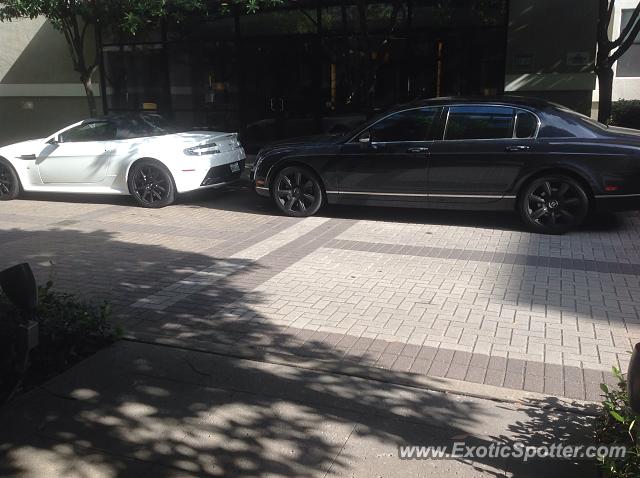 Aston Martin Vantage spotted in Houston, Texas