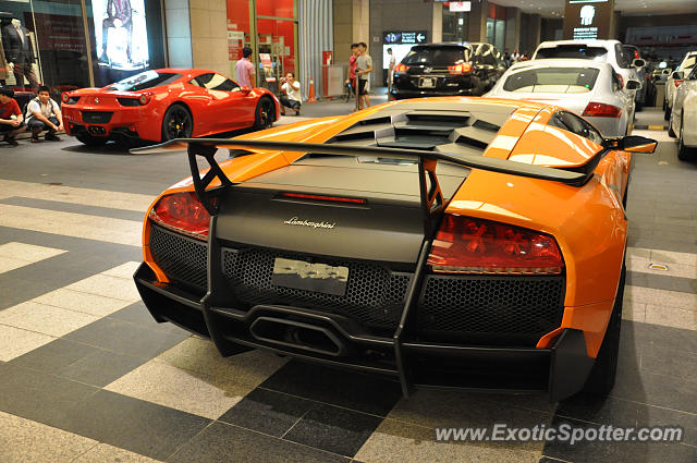 Lamborghini Murcielago spotted in Bukit Bintang KL, Malaysia