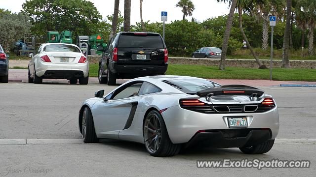 Mclaren MP4-12C spotted in Miami, Florida