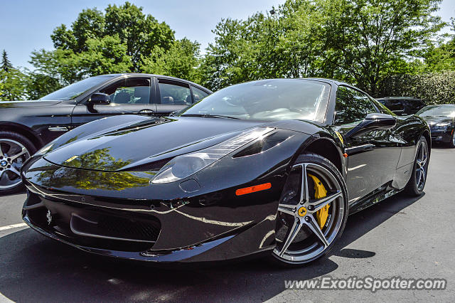 Ferrari 458 Italia spotted in Cincinnati, Ohio