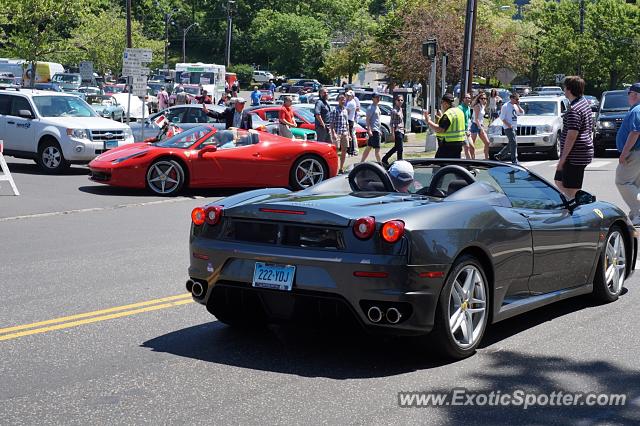 Ferrari 458 Italia spotted in Greenwich, Connecticut