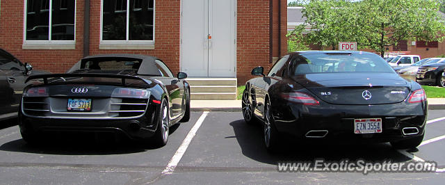 Mercedes SLS AMG spotted in New Albany, Ohio