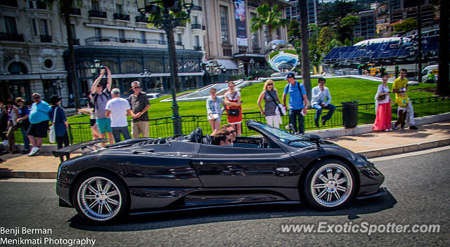 Pagani Zonda spotted in Monte-Carlo, Monaco