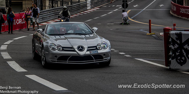 Mercedes SLR spotted in Monte-Carlo, Monaco