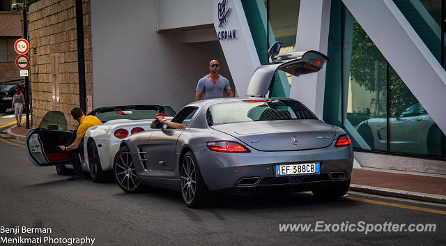 Mercedes SLS AMG spotted in Monte-Carlo, Monaco