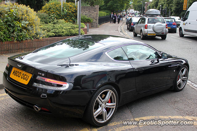 Aston Martin DB9 spotted in Cambridge, United Kingdom