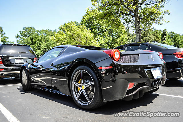 Ferrari 458 Italia spotted in Cincinnati, Ohio