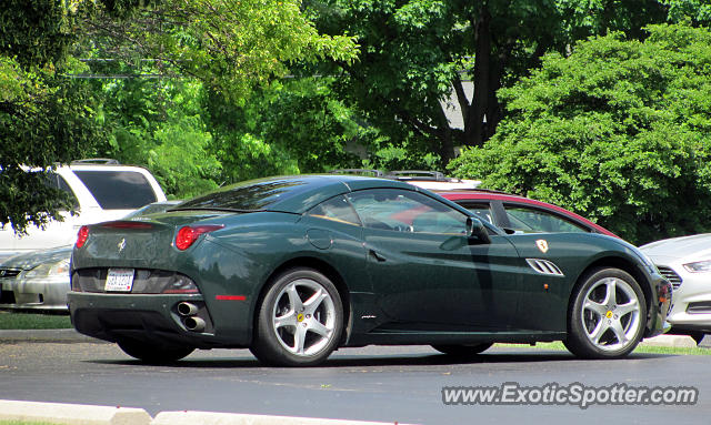 Ferrari California spotted in Columbus, Ohio