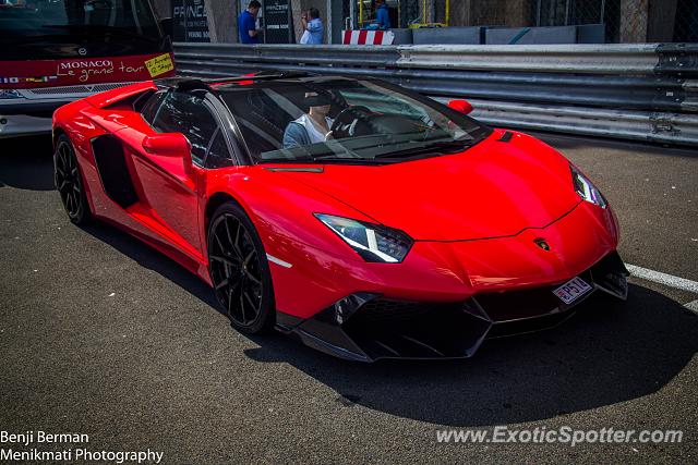 Lamborghini Aventador spotted in Monte-Carlo, Monaco