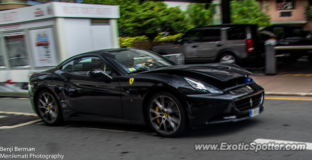 Ferrari California spotted in Monte-Carlo, Monaco