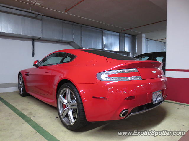 Aston Martin Vantage spotted in San Gabriel, CA, California