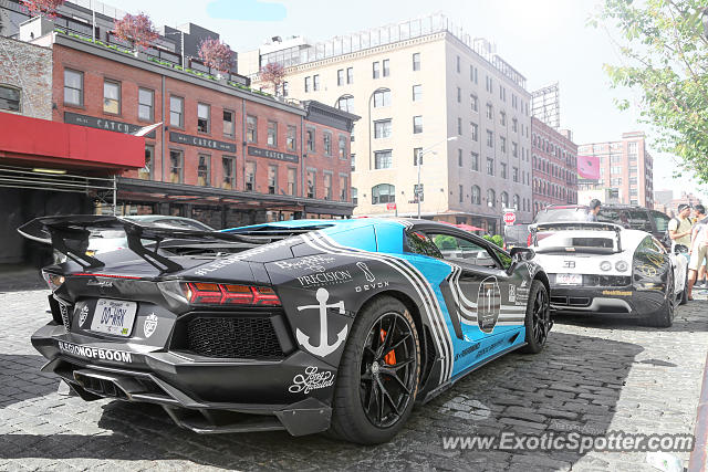 Lamborghini Aventador spotted in Manhattan, New York