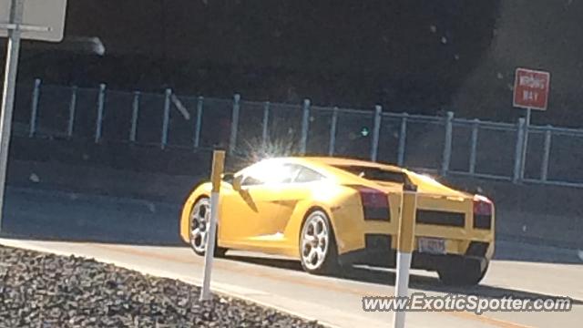 Lamborghini Gallardo spotted in Reno, Nevada