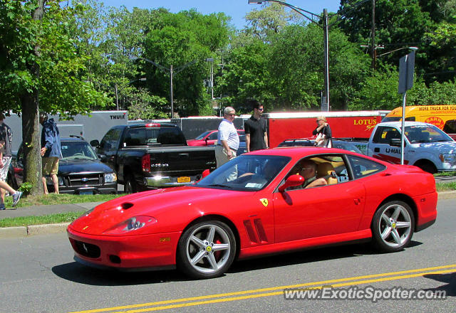 Ferrari 575M spotted in Greenwich, Connecticut