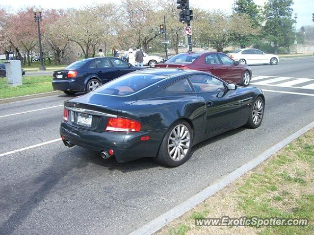 Aston Martin Vanquish spotted in Washington, DC, Virginia