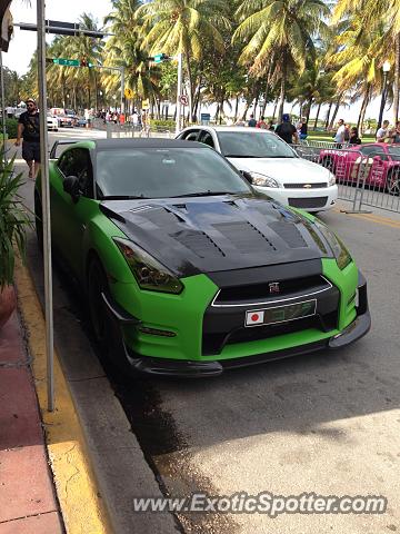 Nissan GT-R spotted in Miami, Florida