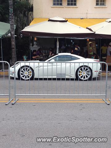 Ferrari California spotted in Miami, Florida