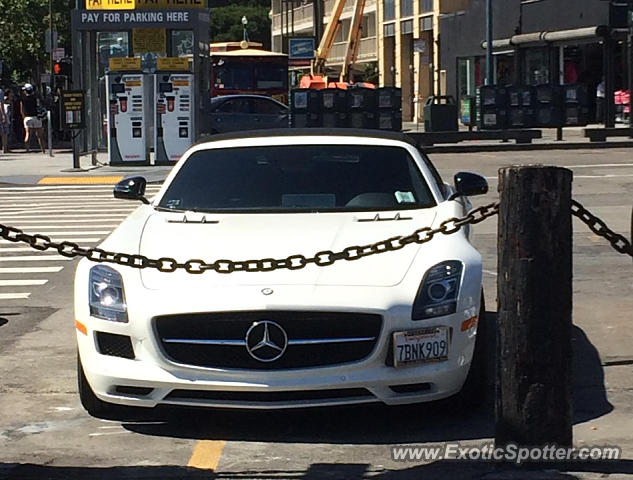 Mercedes SLS AMG spotted in San Francisco, California