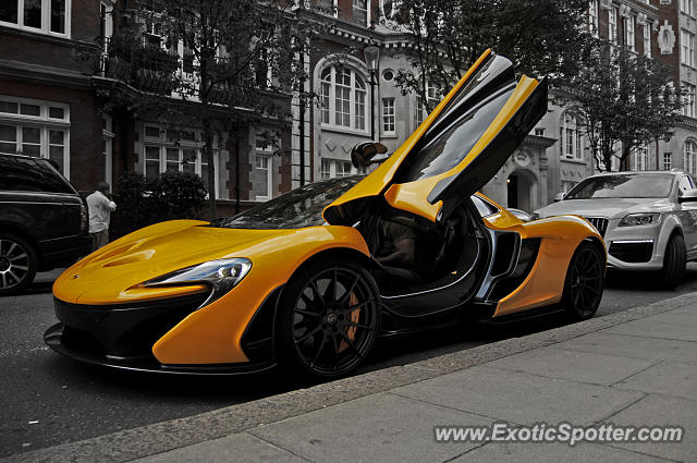 Mclaren P1 spotted in London, United Kingdom