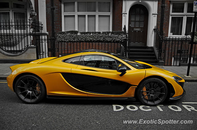 Mclaren P1 spotted in London, United Kingdom