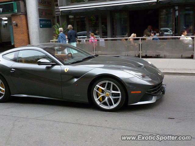 Ferrari F12 spotted in Toronto, Canada