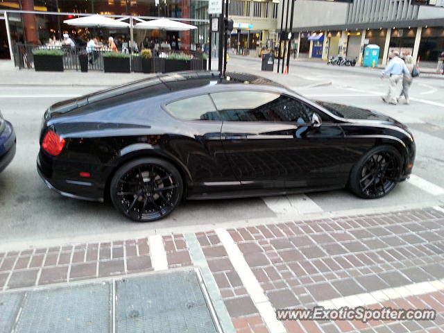 Bentley Continental spotted in Cincinnati, Ohio