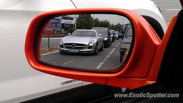 Mercedes SLS AMG spotted in Hasselt, Belgium