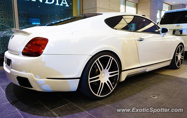 Bentley Continental spotted in Kuala Lumpur, Malaysia