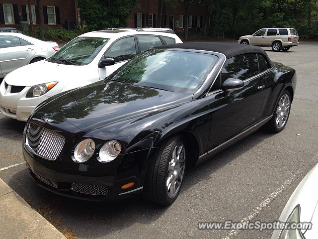 Bentley Continental spotted in Charlotte, NC, North Carolina