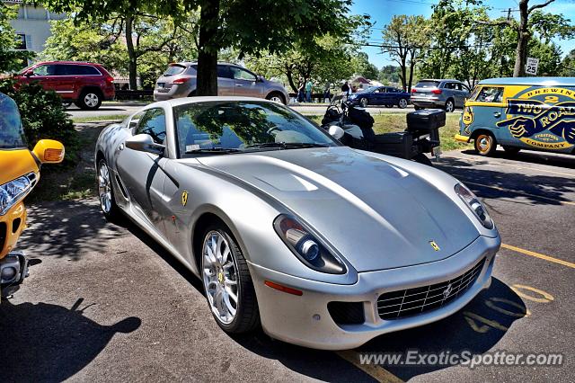 Ferrari 599GTB spotted in Greenwich, Connecticut