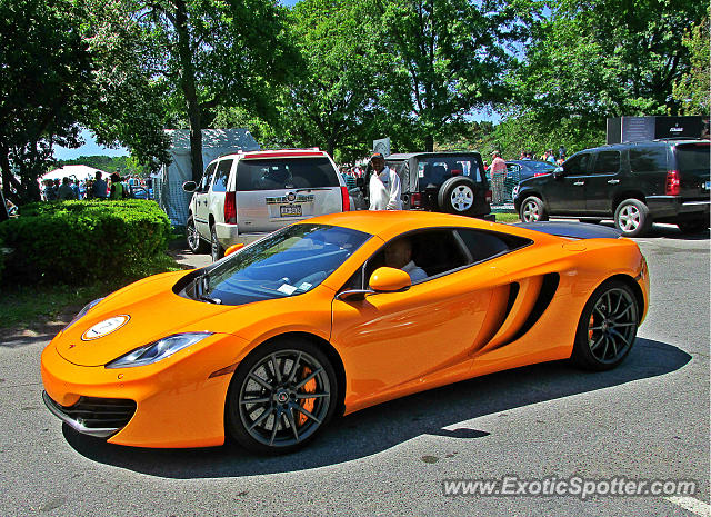 Mclaren MP4-12C spotted in Greenwich, Connecticut