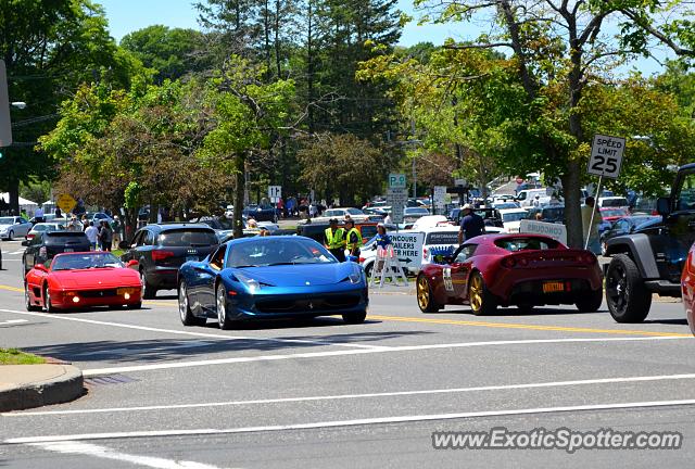 Ferrari 458 Italia spotted in Greenwich, Connecticut