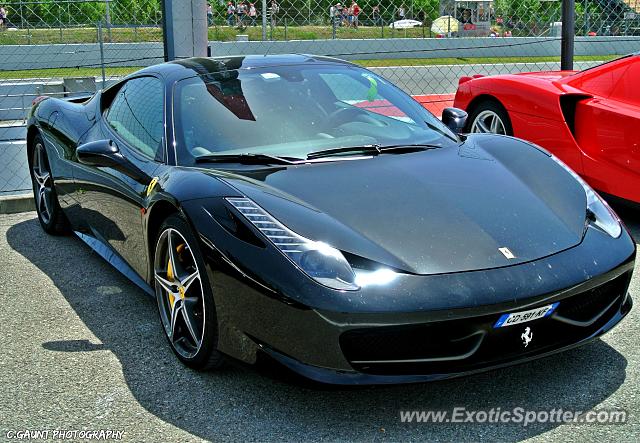 Ferrari 458 Italia spotted in Montmeló, Spain