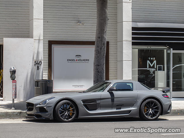 Mercedes SLS AMG spotted in Beverly Hills, California