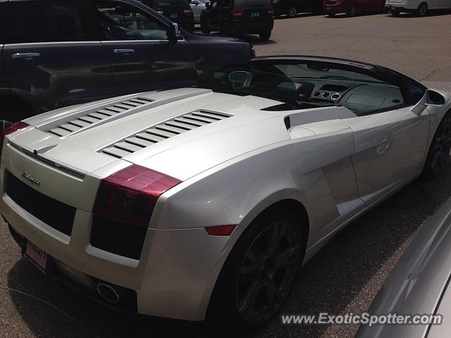 Lamborghini Gallardo spotted in Detroit, Michigan