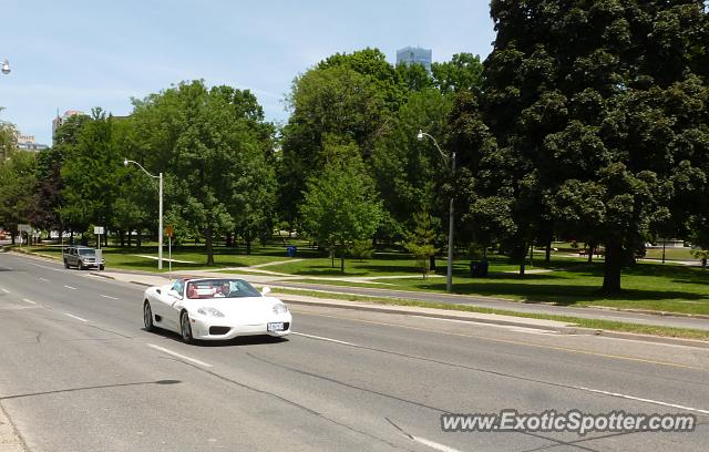 Ferrari 360 Modena spotted in Toronto, Canada