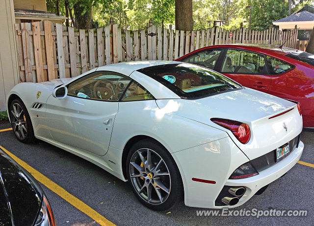 Ferrari California spotted in Pittsford, New York