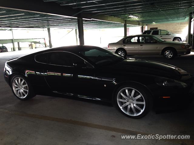 Aston Martin DB9 spotted in Houston, Texas