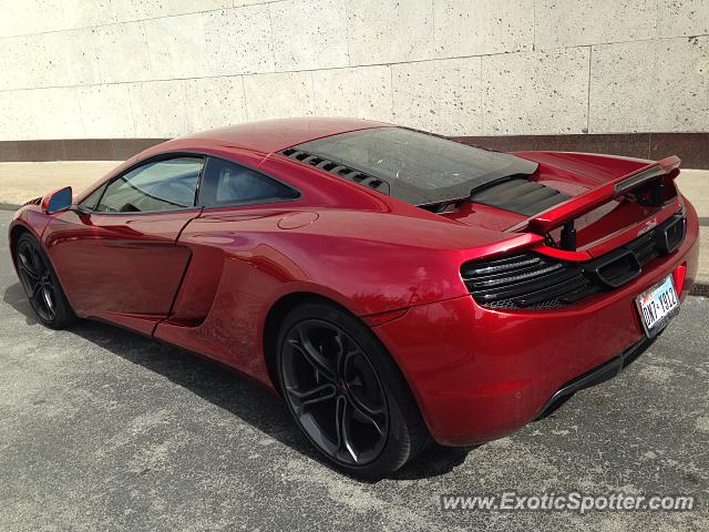 Mclaren MP4-12C spotted in Houston, Texas