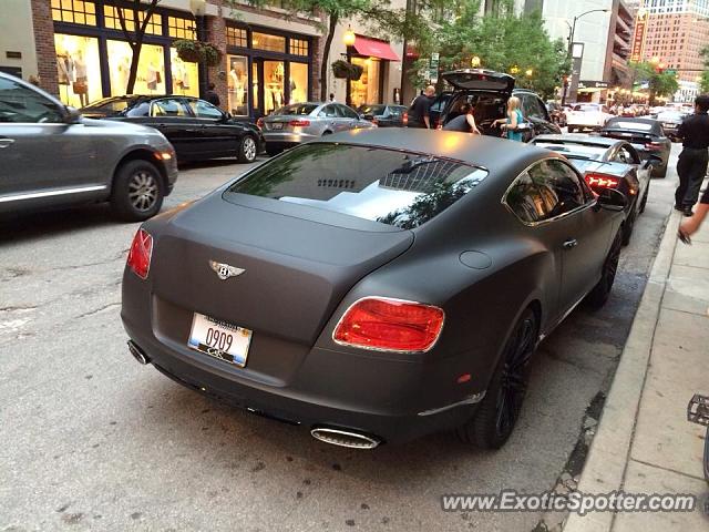 Bentley Continental spotted in Chicago, Illinois