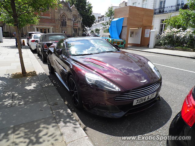 Aston Martin Vanquish spotted in London, United Kingdom