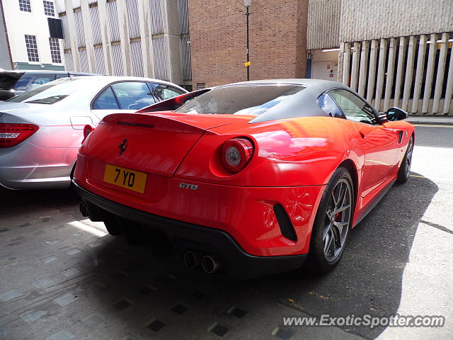 Ferrari 599GTO spotted in London, United Kingdom