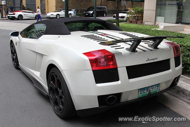 Lamborghini Gallardo spotted in Taguig, Philippines