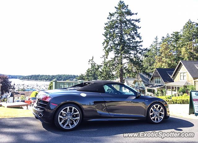 Audi R8 spotted in Roche Harbor, Washington